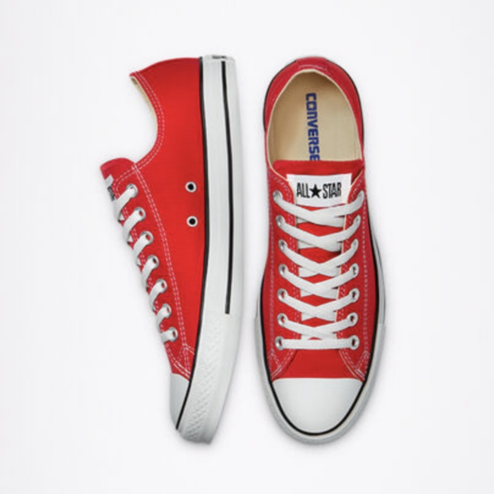 Red Low Top Converse